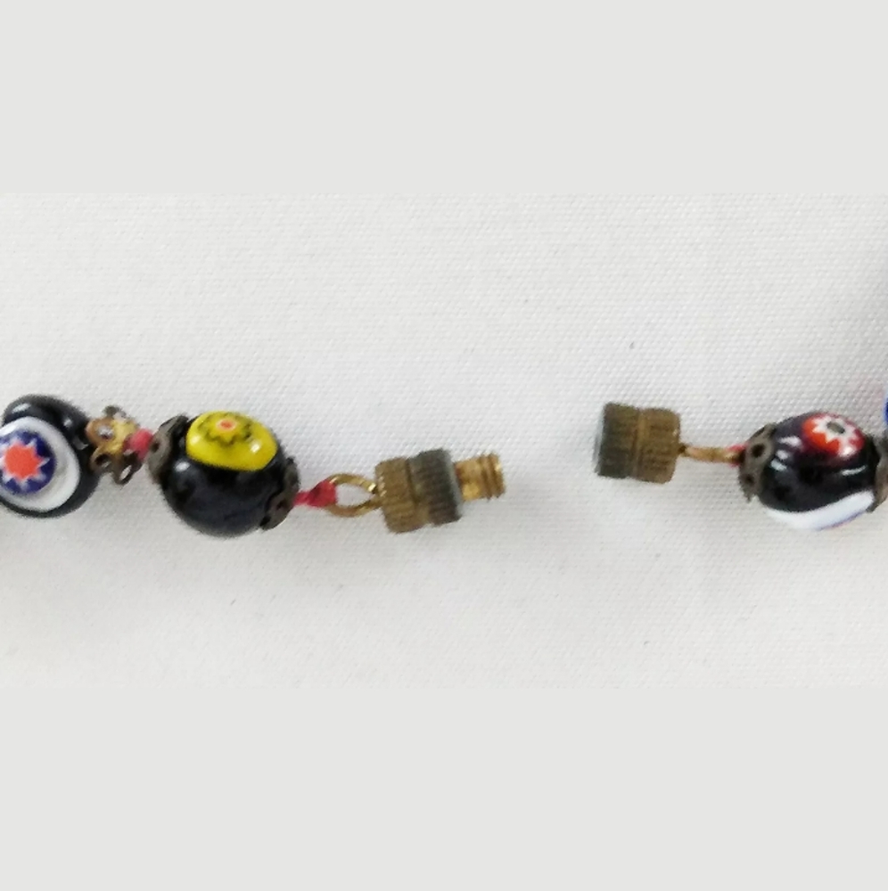 Vintage Venetian Murano Millefiori Glass 53 Bead - Picture 4 of 6